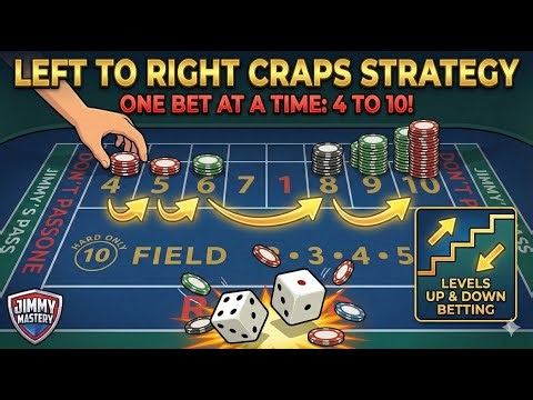 I Made a New Craps Strategy Called "Left To Right"