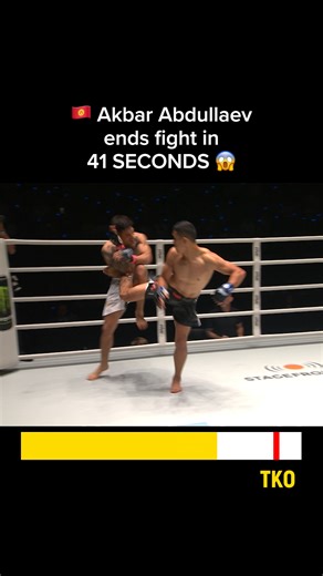 Blink and you'll miss it 👀 | ONE Championship
