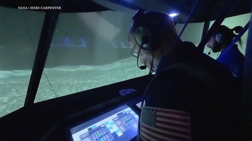 What's it like to land on the Moon? Inside the NASA simulator helping prepare for Artemis mission