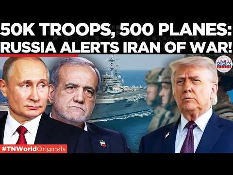 RUSSIA WARNS IRAN! 50,000 U.S. Troops & 500 Jets Ready for Strike as Iran Ceasefire Ends! | US-Iran