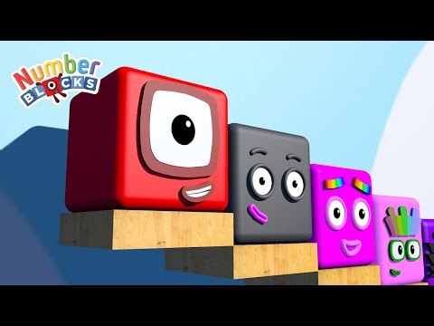 Learn Big Numbers with Numberblocks Cube Adventure Step Squad 1 to 100 | Fun Math for Kids! 🚀