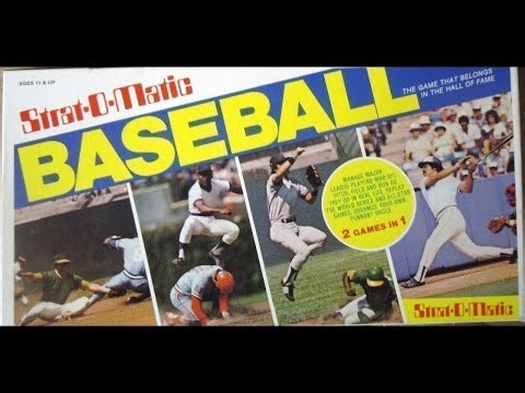 Strat-O-Matic Baseball: Cleveland @ Minnesota 6/27/1966