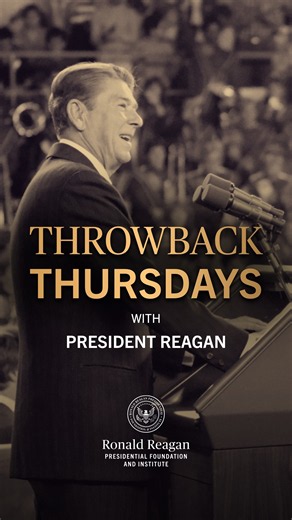 Throwback Thursday: President Reagan on Hispanic Americans' Legacy