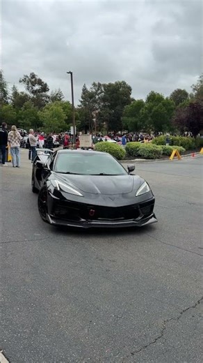 C8 Corvettes came to crash the Ferrari show at Blackhawk Museum