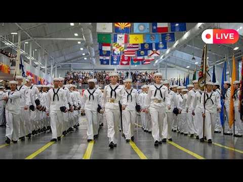 Live!! U.S. Navy RTC Bootcamp Graduation Ceremony May 14, 2026 LIVE | TG-23 Pass-In-Review