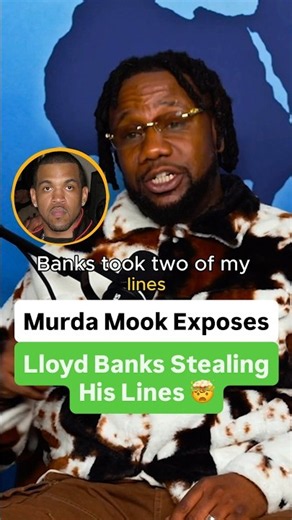 Murda Mook Exposes Lloyd Banks Stealing His Lines 🤯