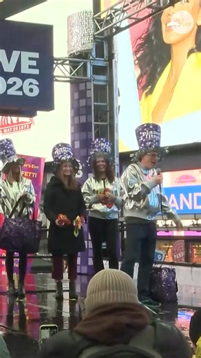 Times Square tested the confetti for New Year's Eve. There will be a record three tons of confetti dropped on Times Square this year. | The Columbus Dispatch