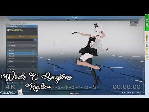 [PSO2:NGS] Fashion Show Case: Windess C Songstress Replica