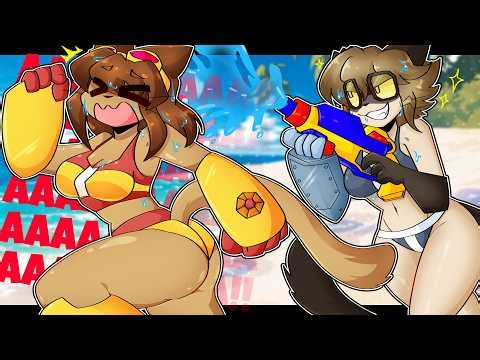 Kit x Scratch's Summer Beach Date!┃GAMEOVERSE┃Comic Dub