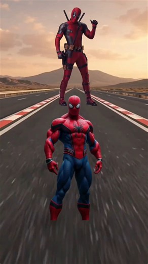 dedpool vs spider man who will win #short