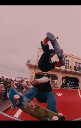 MILOU gets down with the Adidas Skateboarding Squad for the release of his new ADV Stan Smiths #fyp