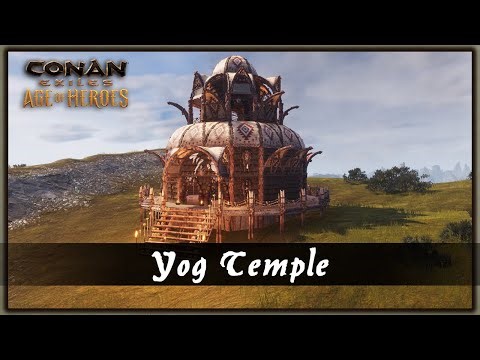 HOW TO BUILD A YOG TEMPLE [SPEED BUILD] - CONAN EXILES