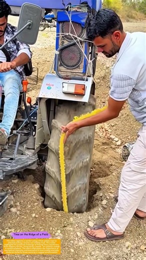 Roping a Stuck Tractor: Ingenious Traction Tactics Unveiled