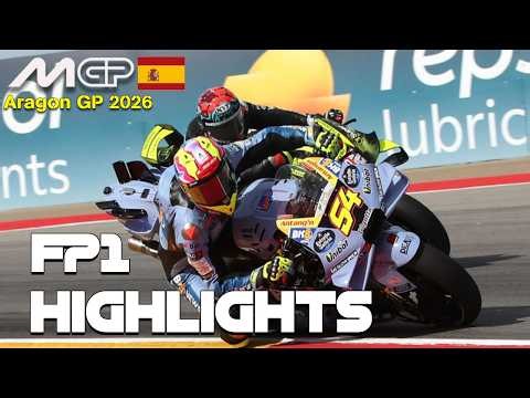 MotoGP Fp1 Highlights | 2026 Aragon Grand Prix Highlights | Moto GP Highlights