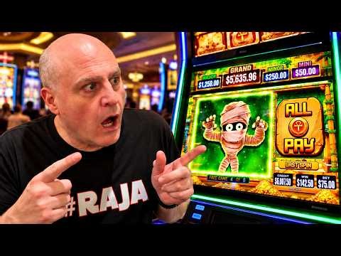 Mo Mummy Would NOT Cool Off!! Huge Bonuses, Multiple ALL-PAYS Hits and Over $26K!!