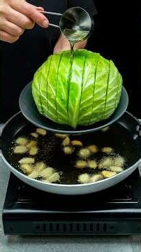 Cabbage according to a simple recipe, but which is incredibly good