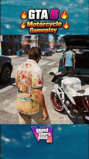 Grand Theft Auto VI: Jason Motorcycle Gameplay #gta6 #gta6trailer #gta #gaming #gta5 #rockstargames