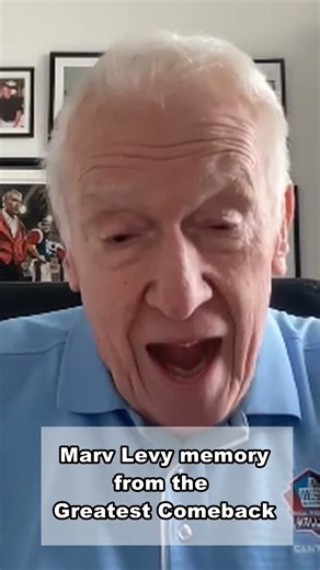 Stadium story time: Bills HOF head coach Marv Levy remembers The Greatest Comeback