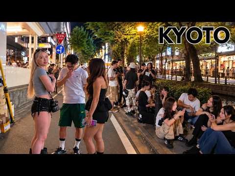Walking Kyoto 🇯🇵 | Exploring Japan’s Beautiful Ancient City at Night (4K HDR)