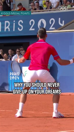 How Novak Djokovic finally won gold at the Olympic Games ✨