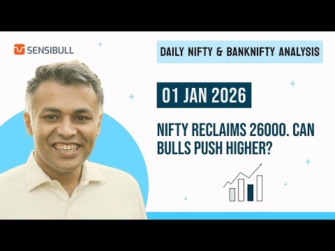 NIFTY & BANK NIFTY Analysis for Tomorrow | Stock Market Outlook | 01 January 2026, Thursday