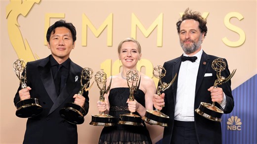 Widow’s Bay and The Pitt take top honours at Emmys