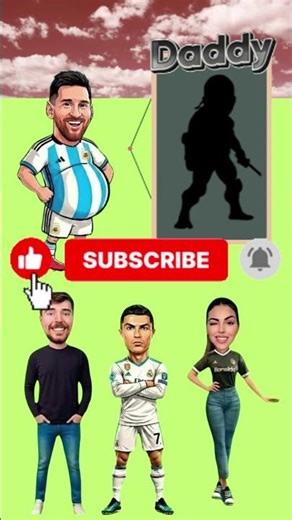 MESSI IS PREGNANT IF RONALDO FITS THERE, WILL BE THE FATHER, OR MRBEAST OR GEORGINA #ronaldo #messi