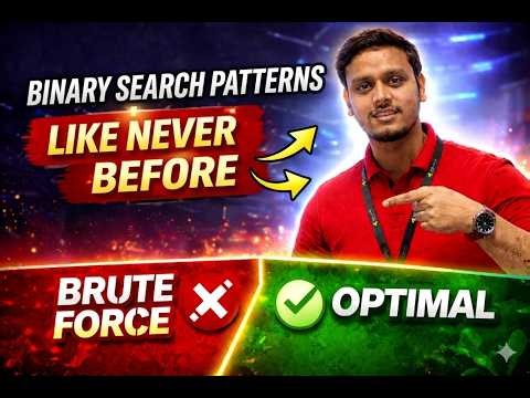 Binary Search Patterns | Search Insert Position & Peak Element #dsa #algorithms #programming #coding