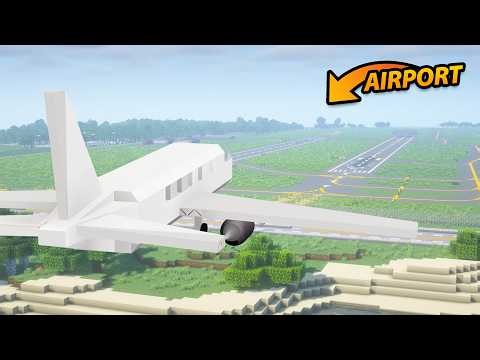 FINISHING My MINECRAFT AIRPORT