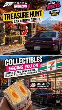 FH6 Egging You On Smash 20 Egg Sandwiches FAST Autumn Week 2