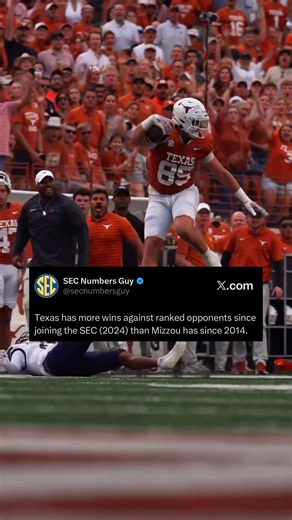 The SEC Learned Fast That Texas Is Different 😤