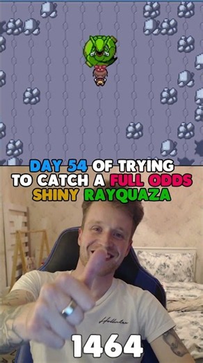 Full Odds Shiny Rayquaza Engagement Hunt | Day 54