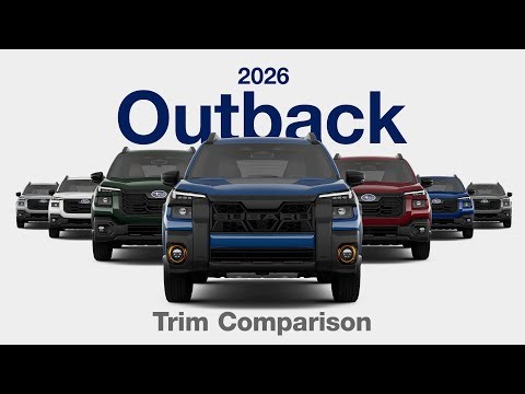 All-New 2026 Subaru Outback Trim Comparison & Review