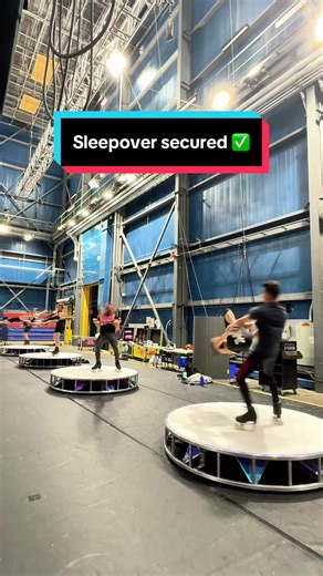 Holiday Sleepover Roller Skating Performance