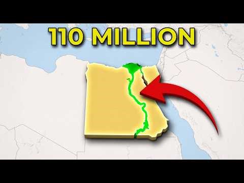 Why Do 110 Million People Live on 3% of Egypt?