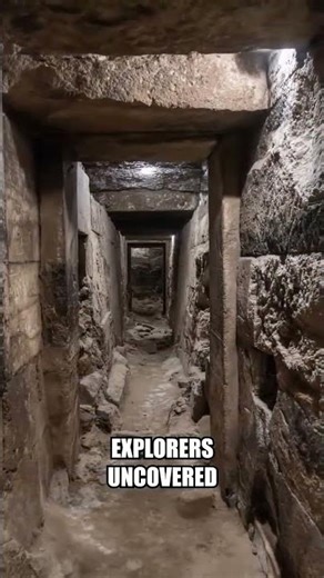 4,700 Year Old Chamber Discovered Sealed Inside the Pyramid #egypt #history #secrets