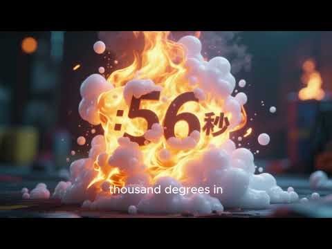 EV Battery Fire EXPLOSION! Why Water FAILS & Foam Saves Lives