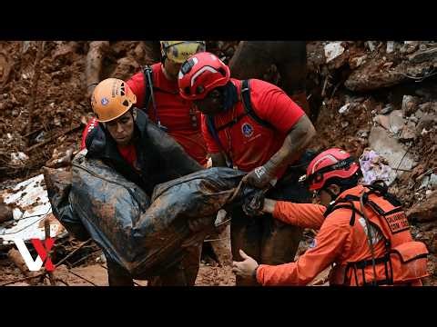 40 Dead, 27 Missing! Retd Officer Pulled From Mud As Sister Dies In Brazil Landslide Horror | VERTEX