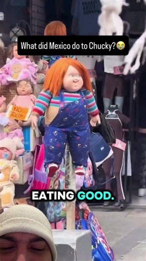 This chucky is eating good
