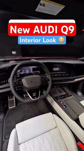 New AUDI Q9 Interior Look #audiq9