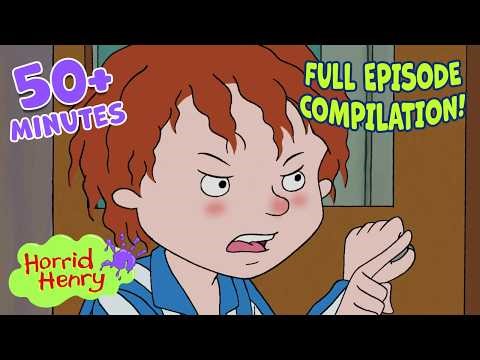 Detective Henry Finds the Thief | Season 3 Clip Compilation | Horrid Henry | 50+ MINS
