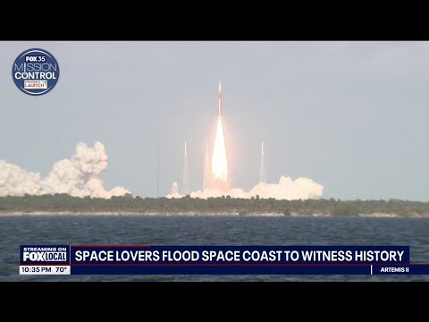 Artemis II launches astronauts toward historic return to the moon