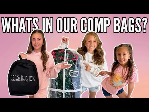 What We Pack for a Dance Competition | 3 Dancers, 21 Routines!