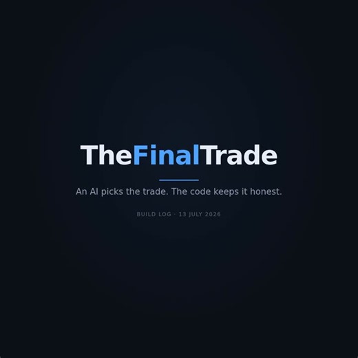 #algorithmictrading #ai #python #softwareengineering #buildinpublic #fintech | Alexandros Bashiardis