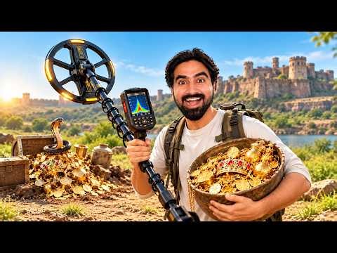 ₹100000 Treasure Hunting Challenge | ख़ज़ाना ढूँढो और जीतो एक लाख!! (Real Gold)