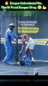 Elite Powerlifter Pretends to Be a Cleaner...Then Shocks Everyone 😳💪 Funny Gym Diary
