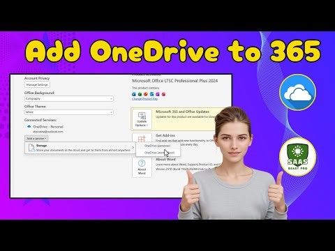 How To Add Onedrive To Microsoft 365 | Cloud Storage Setup (2026)