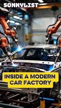 Inside a Modern Car Factory: Discover the Step-by-Step Process of Building a Vehicle