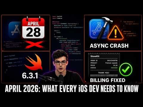 Xcode 26.4.1 the App Store Deadline, and the iOS Job Market: April 2026 Breakdown