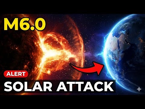 TRIPLE THREAT! M6.0 Solar Flare Hits Earth — Radio Blackouts...